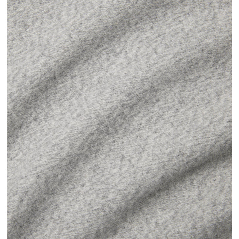 Matese Merino Wool Hand Woven Throw Blanket, Gray