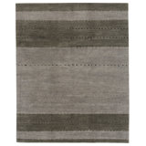 Vishnu Hand Woven Wool Striped Area Rug