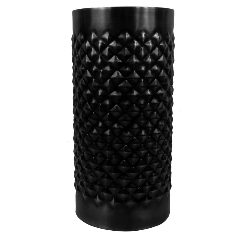 Fenwick Handmade Metal Table Vase, Black