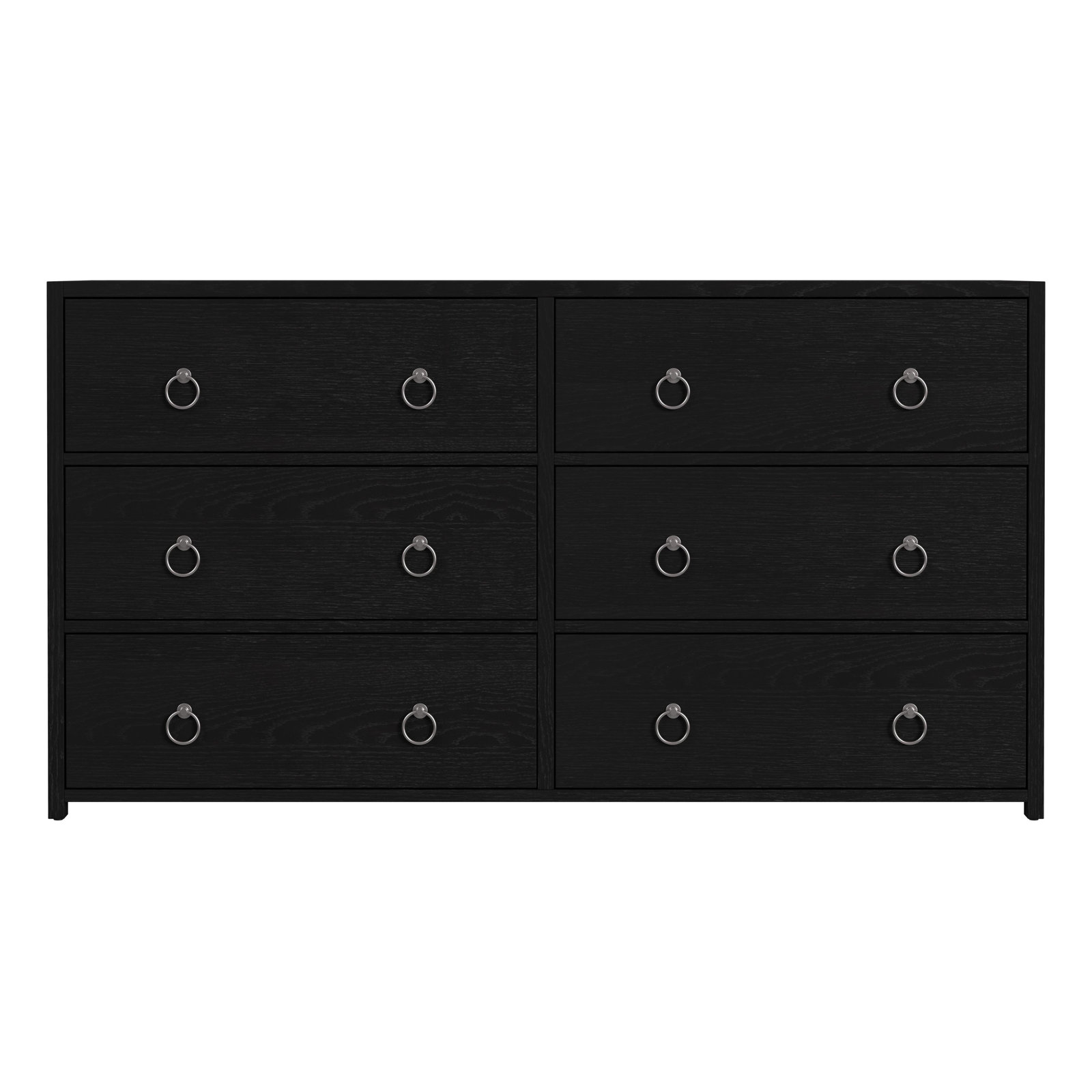 Elin 60" Acacia Dresser, Black