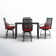 Alyne Rectangle 4 - Person 56'' Long Bar Height Dining Set with Cushions
