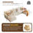 6-Piece 150'' U-Shaped Comfy Cloud Modular Sectional Sofa With Removable Ottomans-Chenille Fabric-Beige-1956810297