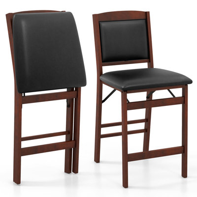 62cm H Upholstered Folding Side Chair