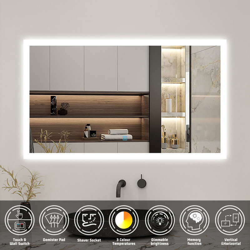 Buckhalter Rectangle Mirror, 60cm x 100cm