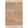 Gascon Natural Fiber Hand Loomed Jute/Cotton Geometric Rug in Natural