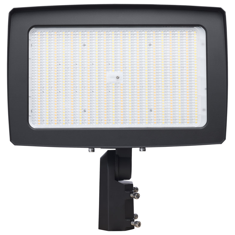Projecteur à DEL 300/250/200 watts sélectionnable 3K / 4K / 5K CCT Angle de faisceau sélectionnable finition bronze 120-347 Volt