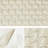 Xmas Tree Soft Plush Faux Fur Jacquard Christmas Table Runner, Winter Holiday Kitchen Dining Table Decoration For Christmas Home Party Decor 13X72 Inch-Beige