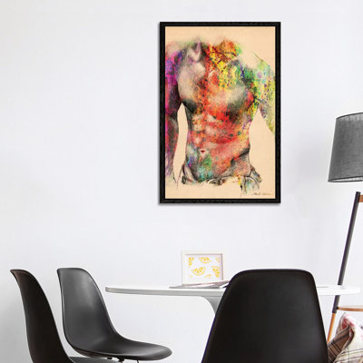 Abstract Body II by Mark Ashkenazi - Painting on Canvas