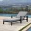 Chaise longue d'extérieur en métal Hoyt-460084292-534516082