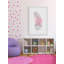 «Pink Feather» par Thimble Sparrow, reproduction encadrée-19555688