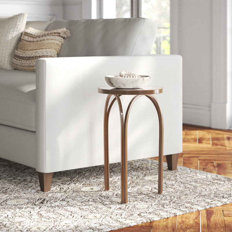 Juni Glass Top End Table
