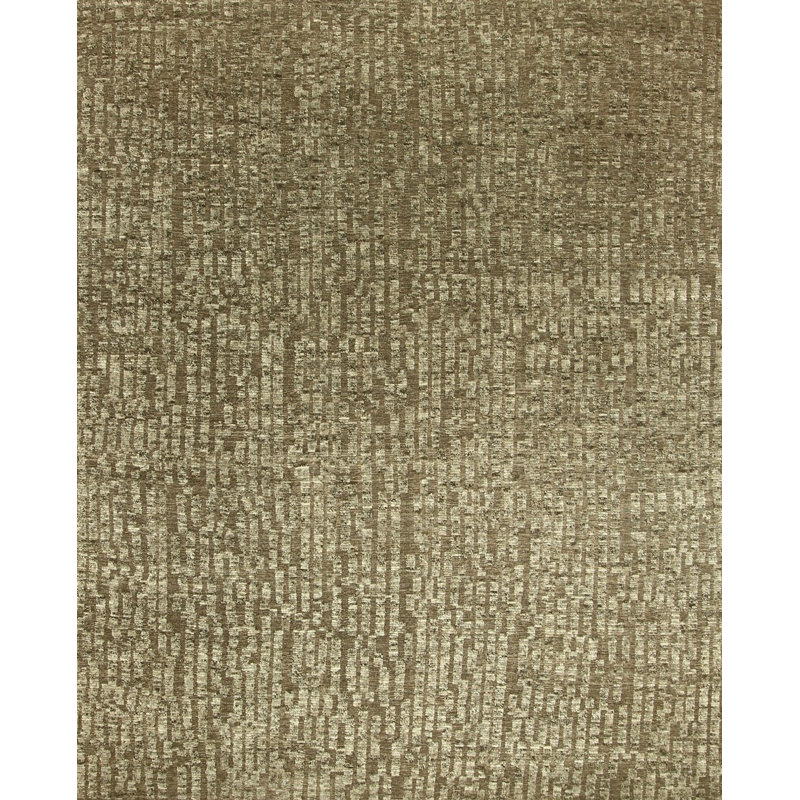 Hand-Knotted Gold/Cream Area Rug, Rectangle 12' x 15'