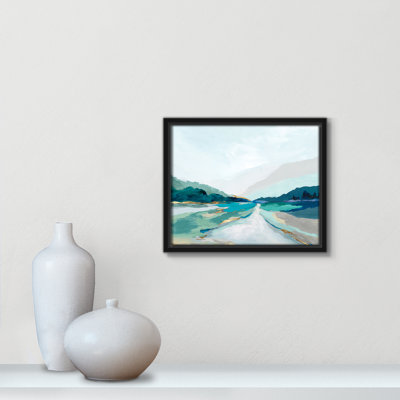 Hope Creek - Blue Version Print by Isabelle Z
