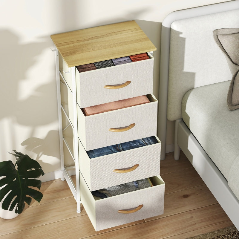 45 cm W Chest of 4 Drawers