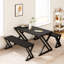 4 - Person Solid Wood Dining Set-1277273575-1277273570