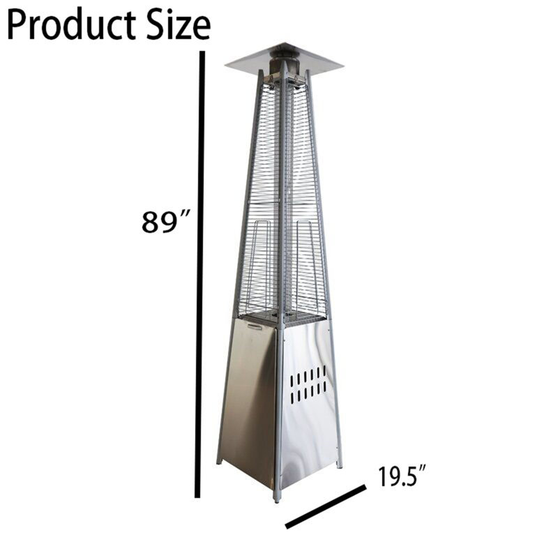 Propane Gas Standing Patio Heater