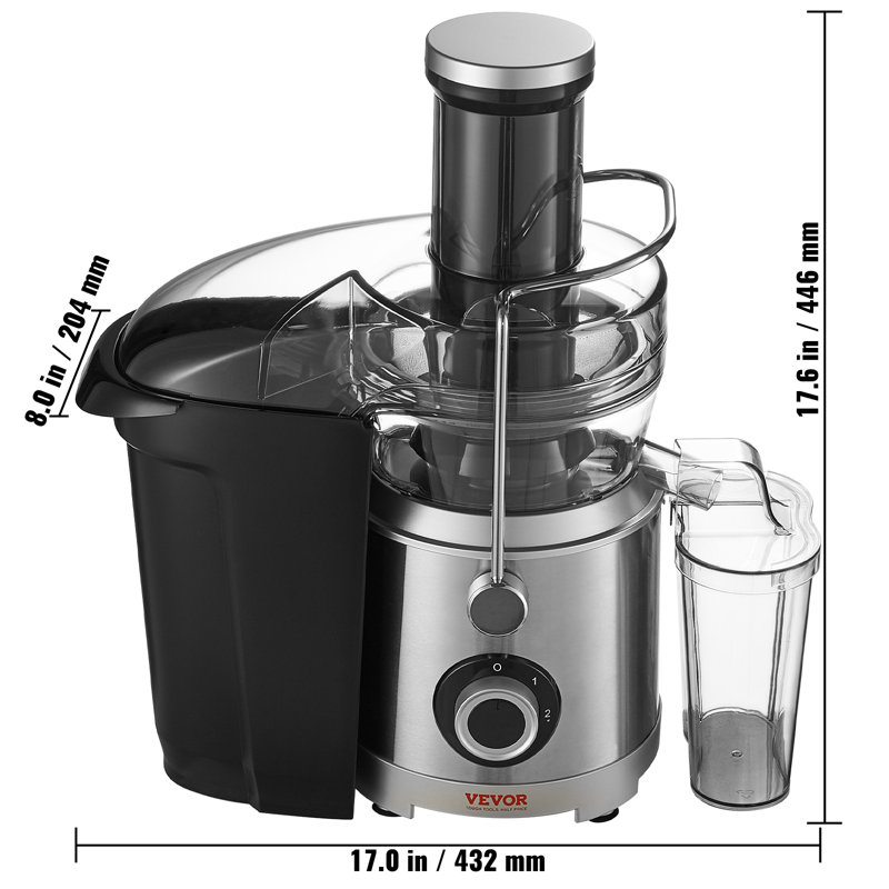 Extracteur de jus centrifuge à 2 vitesses VEVOR 1000W