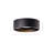 Trenton Black 5'' W LED Flush Mount