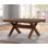 Table de salle à manger extensible avec tréteaux Veliz