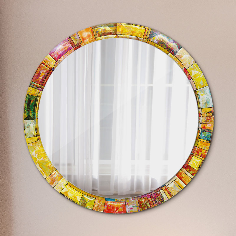 Huldar Glass Flat Wall Mirror
