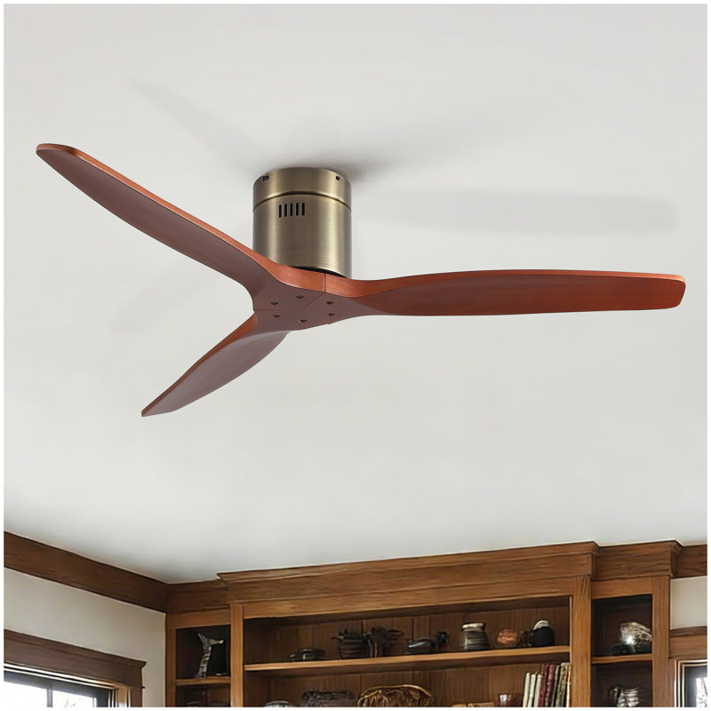 Ventilateur de plafond encastré 52 po, Bronze