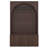 Arched Mudroon Coat Rack With Bench, Hall Tree With 4 Golden Hooks, Adjustable Shelves, Entryway Bench With 3 Cabinets-1048603326