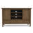 Warm Shaker 47"W Solid Wood Transitional Tall TV Stand for TVs up to 50" with 2 Cabinets, 2 Drawers, and Adjustable Shelves-1518845269