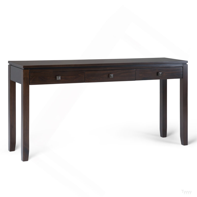 Cosmopolitan - Large console de canapé - Brun acajou