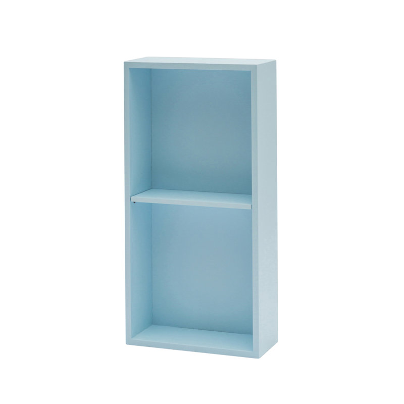 Alecto 80cm H x 40cm W Cube Bookcase, Blue