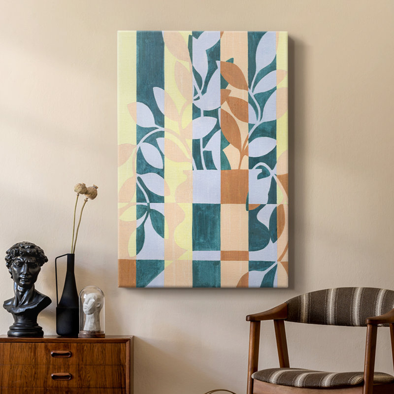 «Chequered Cutting I» sur mesure, galerie Cavas, H 18 po x l 12 po