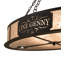 48" Long Personalized One Genny Oblong Inverted Pendant