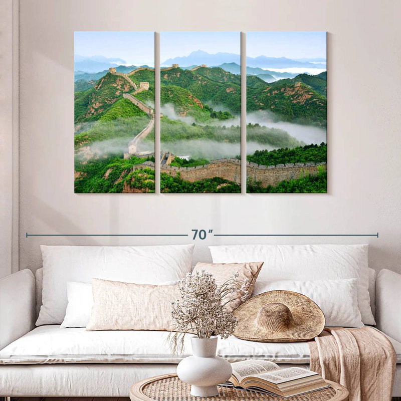 Sebbie Misty Great Wall, 32" H x 50" W