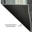 Tapis à rayures Premium lavable à la machine AMF1872-272194439