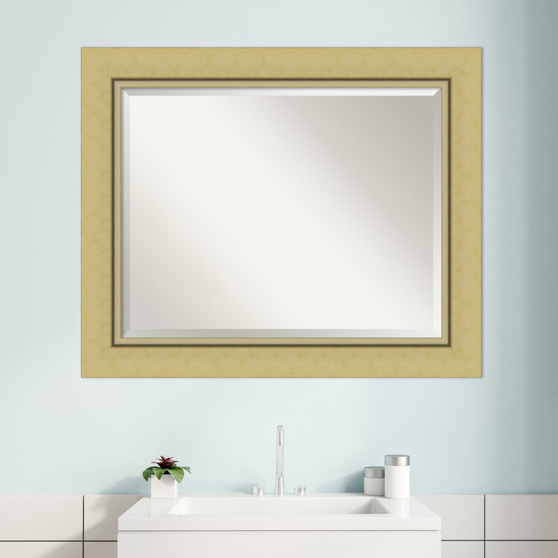 Miroir de salle de bain Ahreanna, 28,38 po x 34,38 po