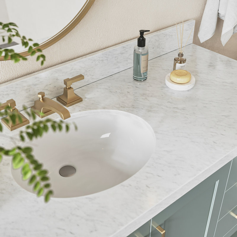 Magnolia Bath Vanity Oval Basin S061SCWOV, Vintage Green