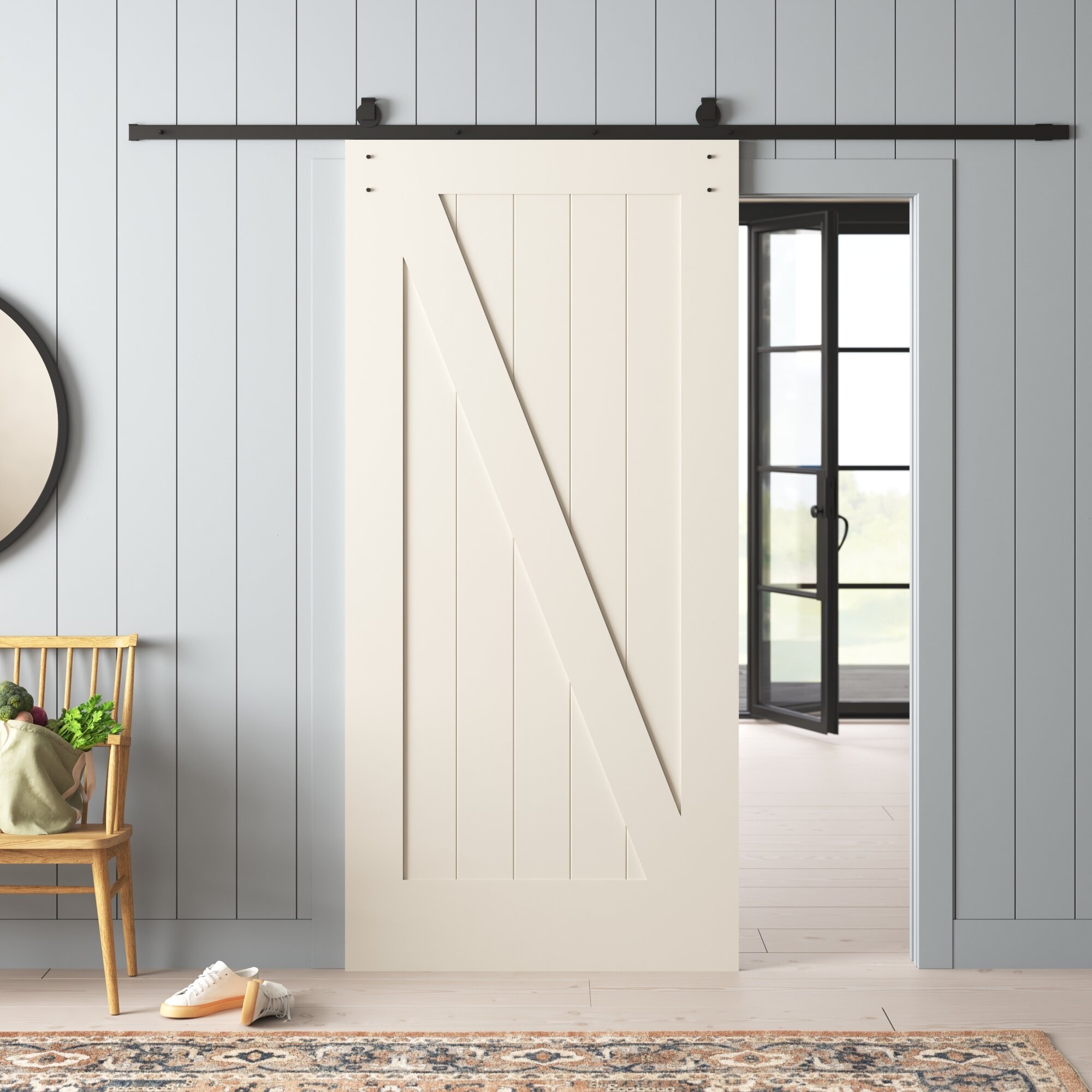 Z- Brace Barn Door