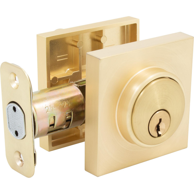 Single Cylinder Deadbolt