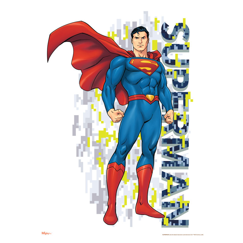 Décoration murale kal-el superman