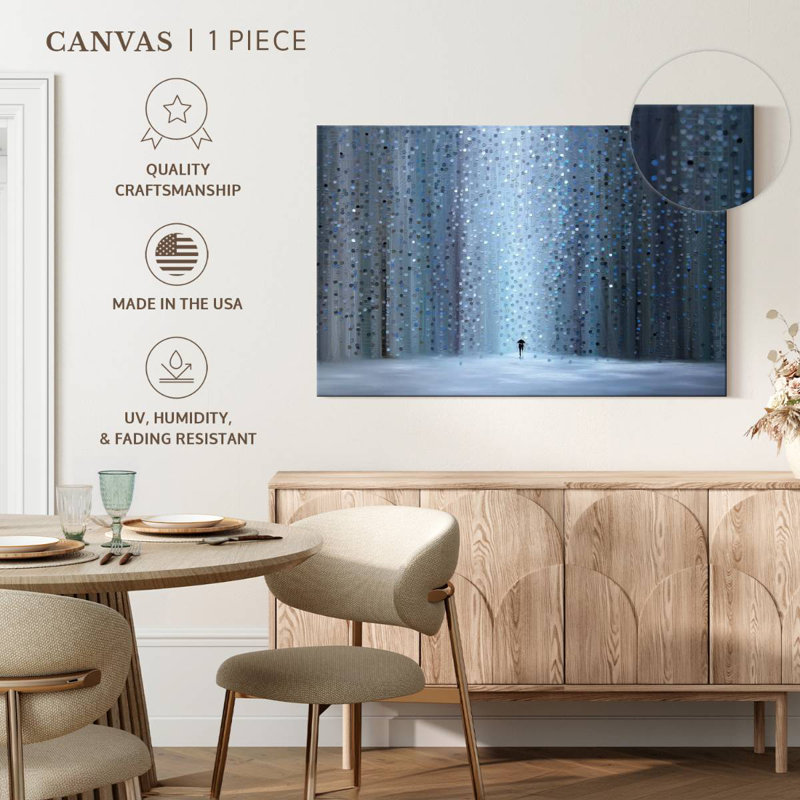 Avery Rainy Stroll, 34" H x 51" W