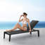 Higold 6977 Emoti Outdoor Chaise Lounge With Space Aluminum Set Of 2