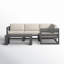 Avion 5 Piece Sectional Set - Black-1426329045-1414264034