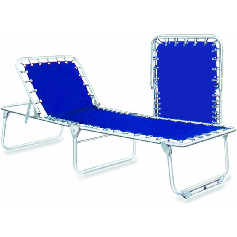 Lit pliant multi-positions en acier robuste Blantex 25,5 po x 71,5 po