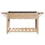 Garden Planter with Shelf Solid Fir Wood Terrace Outdoor Stylish-548715486