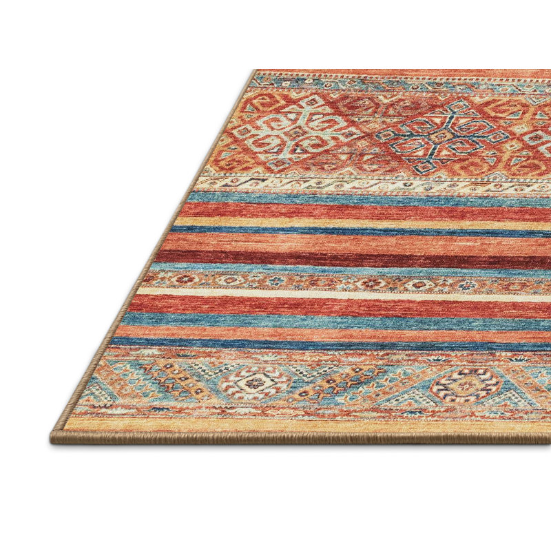 Abstract Indoor Rug, Rectangle 2' x 3'