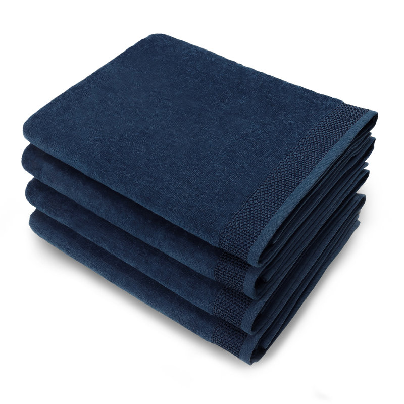 Ensemble de serviettes de plage Gorby, Bleu marine