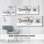 «Never Ending Laundry», art textuel panoramique sur toile tendue-1374936787
