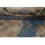 Tapis bleu surdimensionné 7 x 10 po