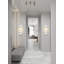 Applique murale en verre 1 lumière Transitional-66949558