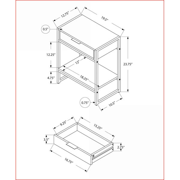 Dimensions du produit