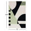 Tapis noir / vert Hina-1413737147